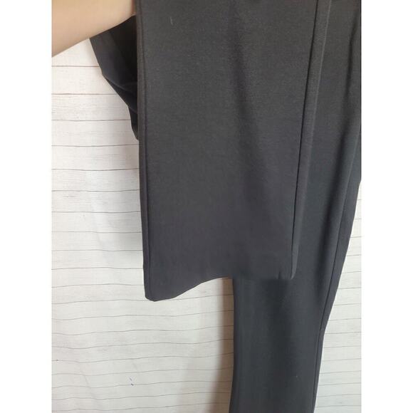 Cabi Black Ponte Knit Kingston Cropped Trouser Pants, sz 8 - Picture 6 of 16